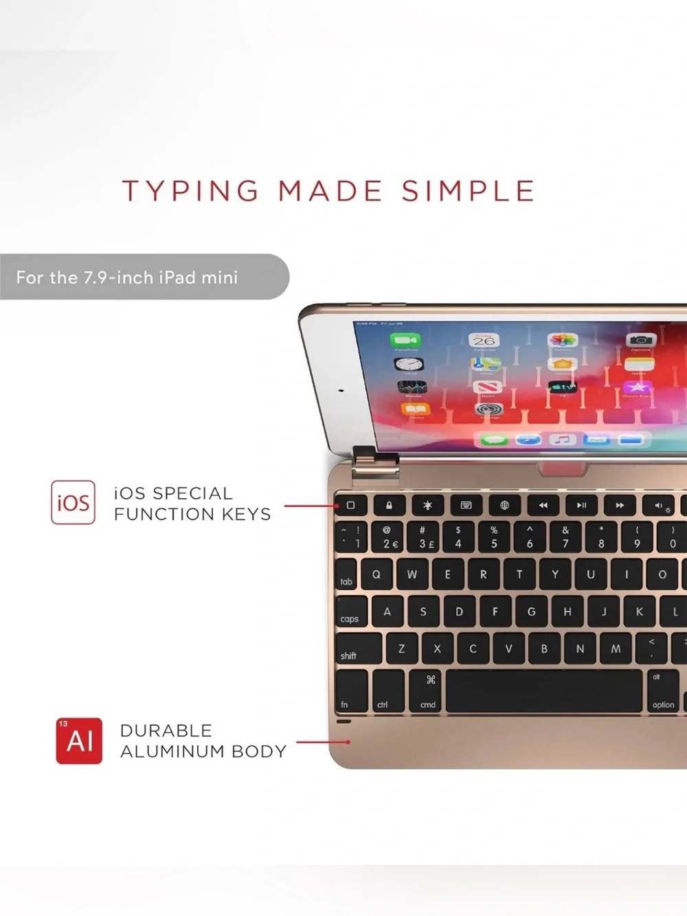 Brydge 7.9 Keyboard for iPad Mini (5th & 4th Gen)